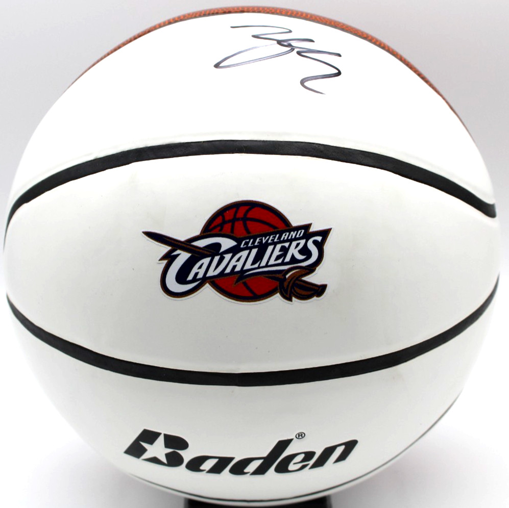 Lonzo Ball Signed Cleveland Cavaliers Logo Basketball W/Beckett BAS COA BU41292