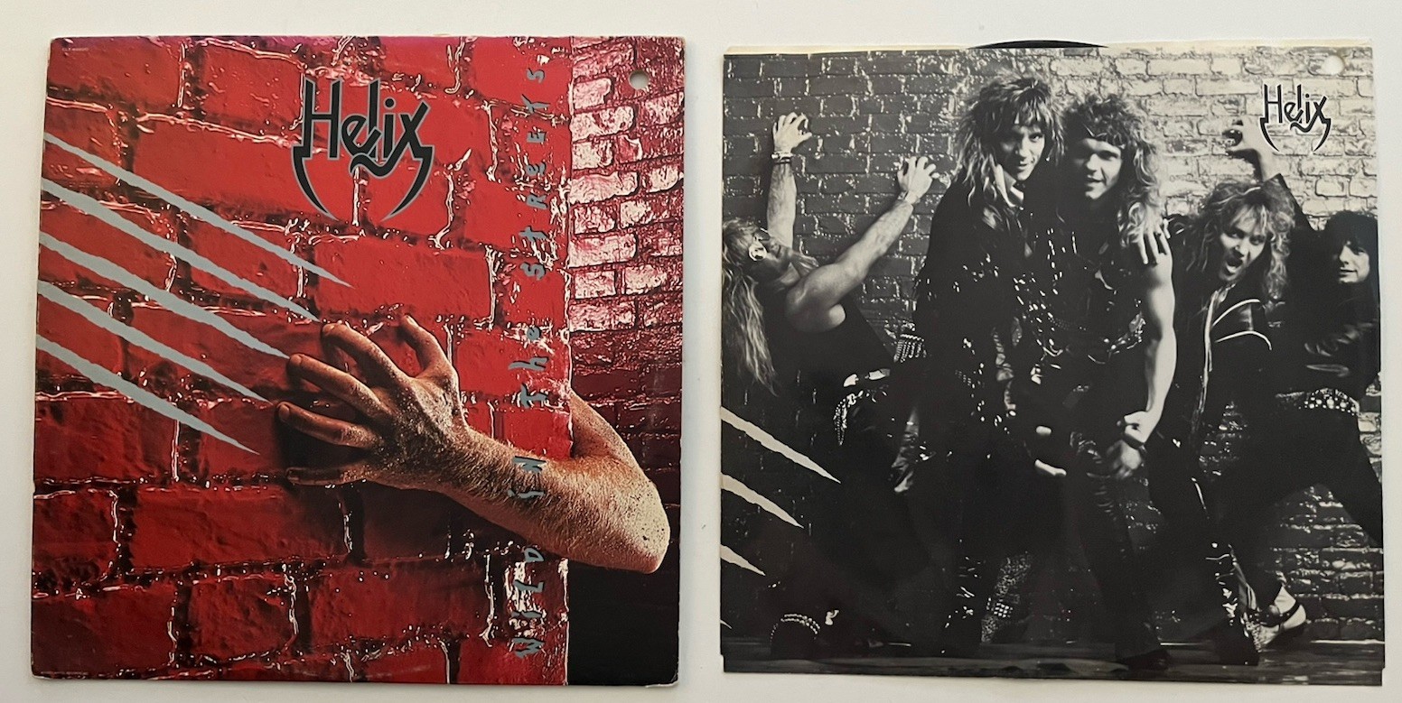 Helix ‎– Wild In The Streets Capitol Records ‎– CLT-46920 NICE