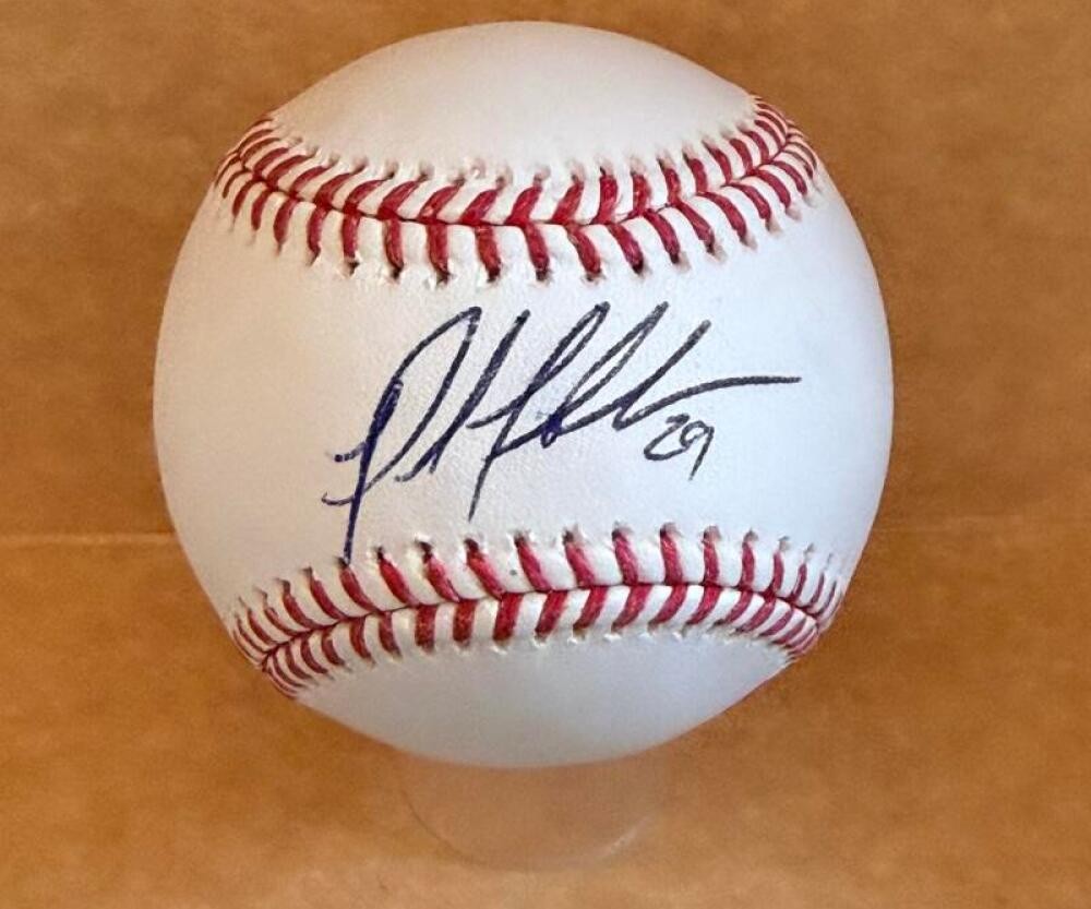 PETE FAIRBANKS CINCINNATI REDS  SIGNED AUTOGRAPHED M.L. BASEBALL BECKETT AUTH