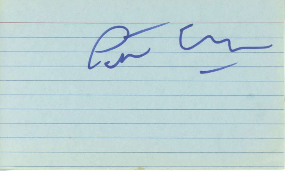 J Geils Peter Wolf Signed Autographed Vintage Album Page Beckett BAS