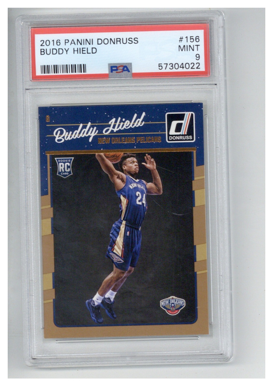 2016 Panini Donruss 156 Buddy Hield PSA 9