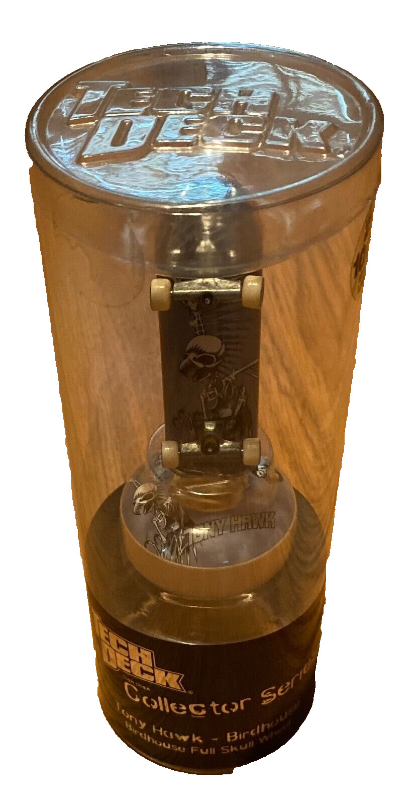 2009 Spinmaster Tech Deck Collector Series Tony Hawk Birdhouse Full Skull Wheel