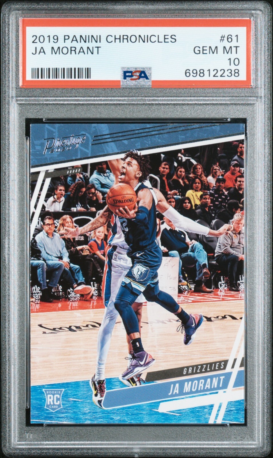 2019 Panini Chronicles 61 Ja Morant PSA 10