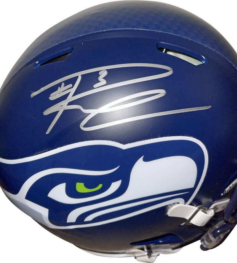 Russell Wilson Signed Autographed Riddell Seahawks PROLINE Helmet Beckett BAS