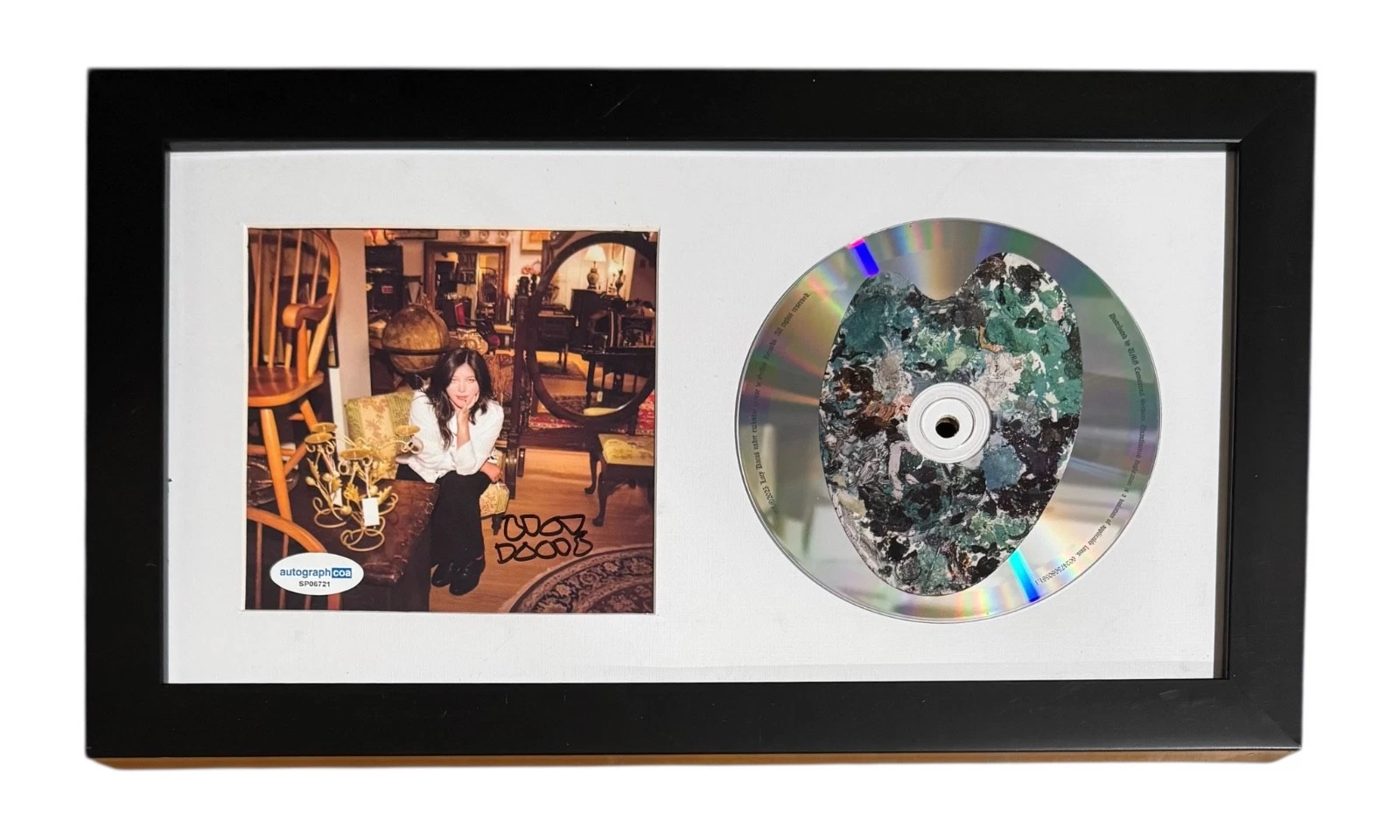 Lucy Dacus Signed Autograph Forever Is a Feeling CD Framed Boygenius ACOA COA