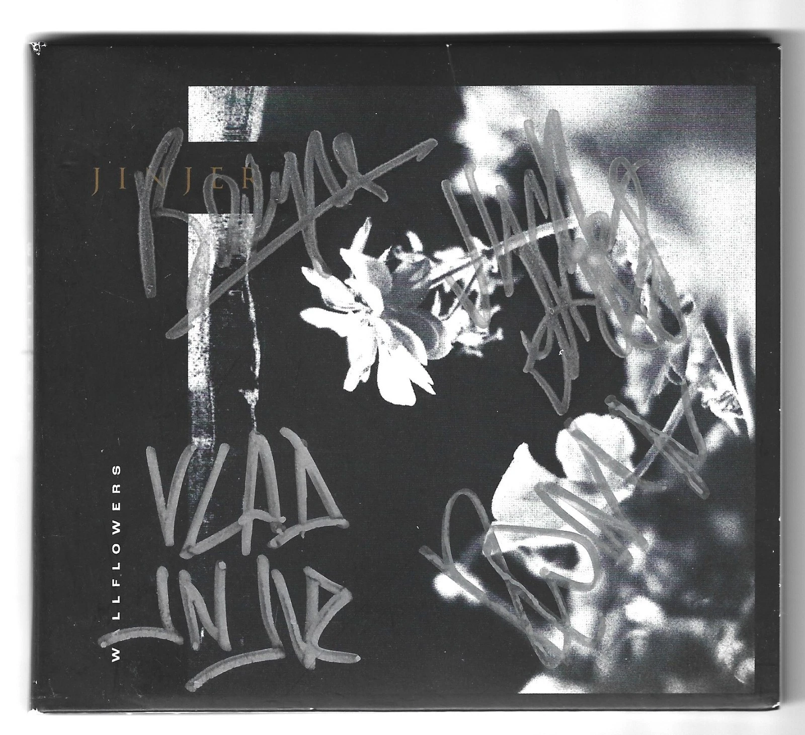JINJER full band REAL hand SIGNED Wallflowers CD COA Autographed Tatiana +