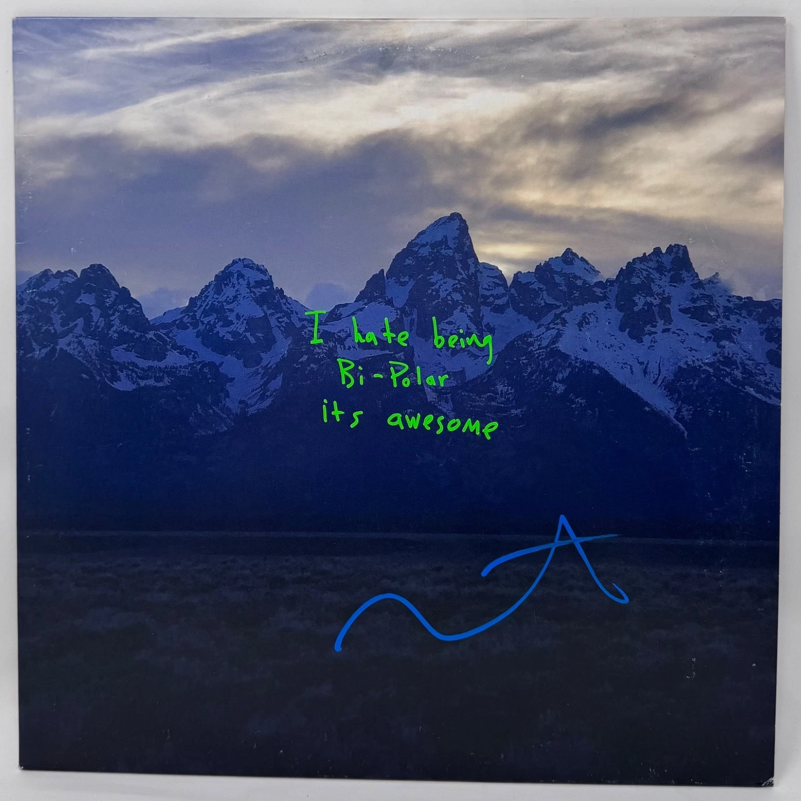 Kanye West Ye Signed Autograph Vinyl Record Album LP 2018 Yeezy Yeezus ACOA COA