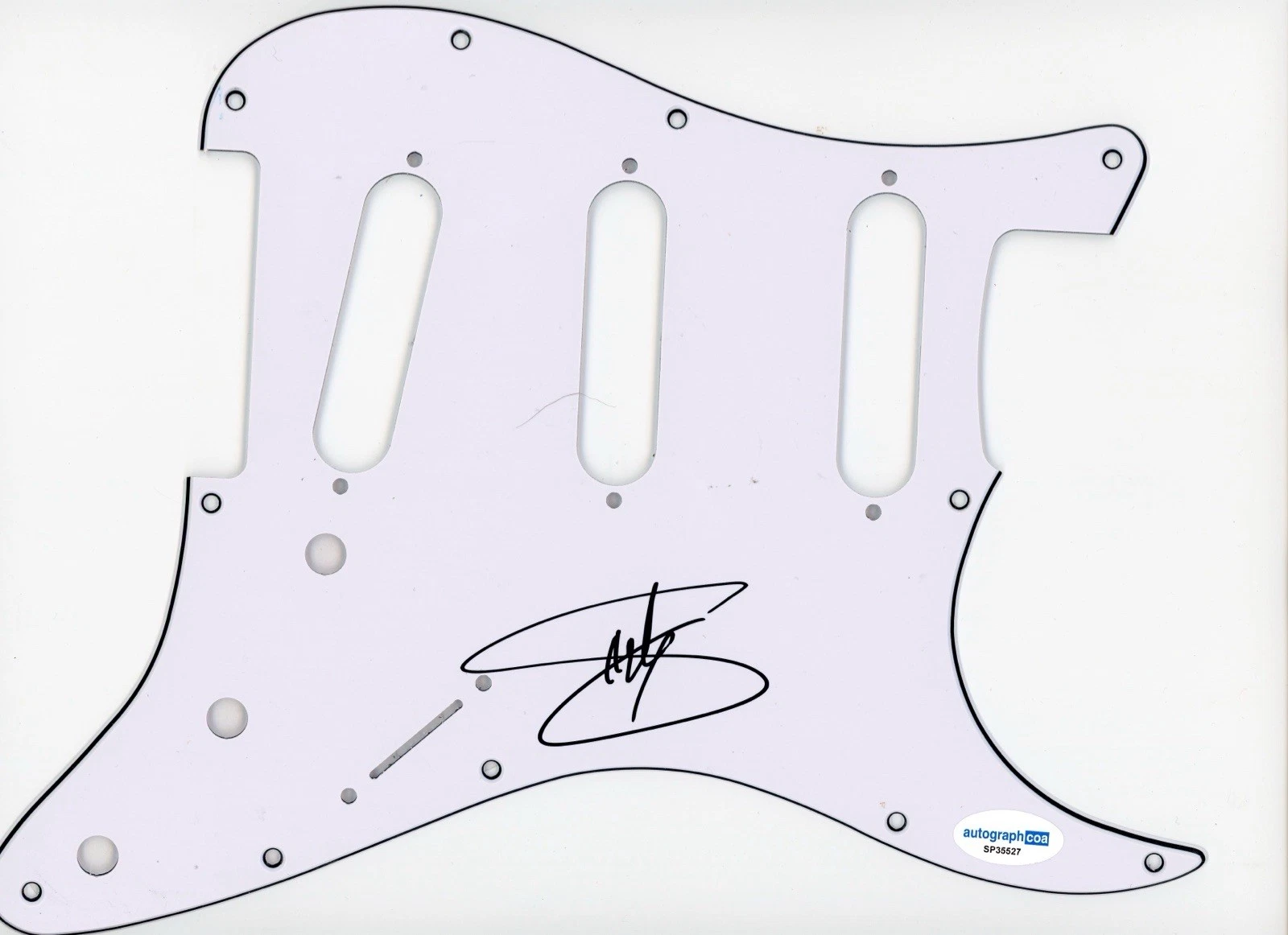 SHAGGY SIGNED AUTOGRAPH STRAT GUITAR PICKGUARD ACOA REGGAE IT WASNT ME