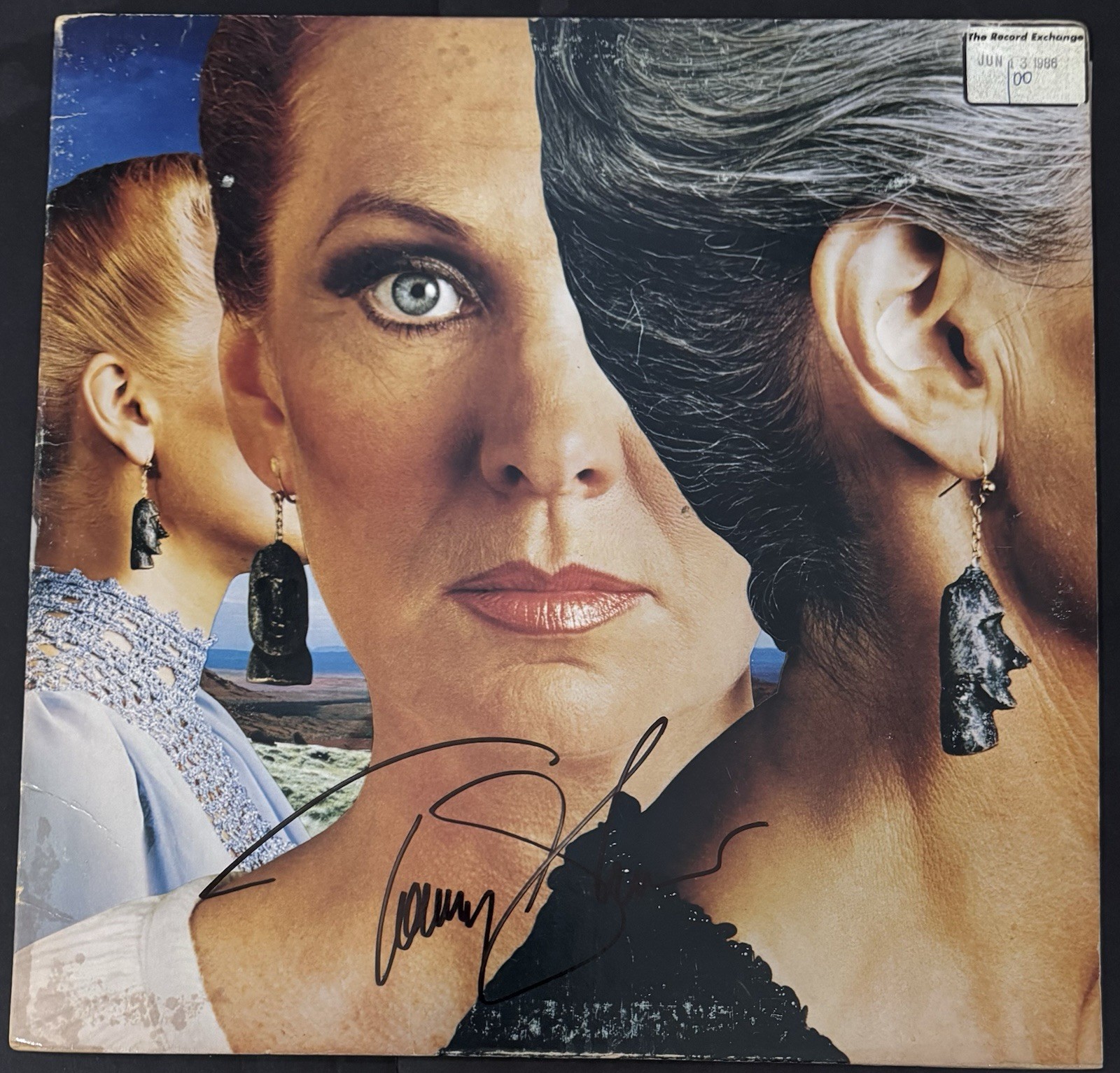 Tommy Shaw Signed Auto Styx Pieces Of Eight Vinyl Album JSA COA