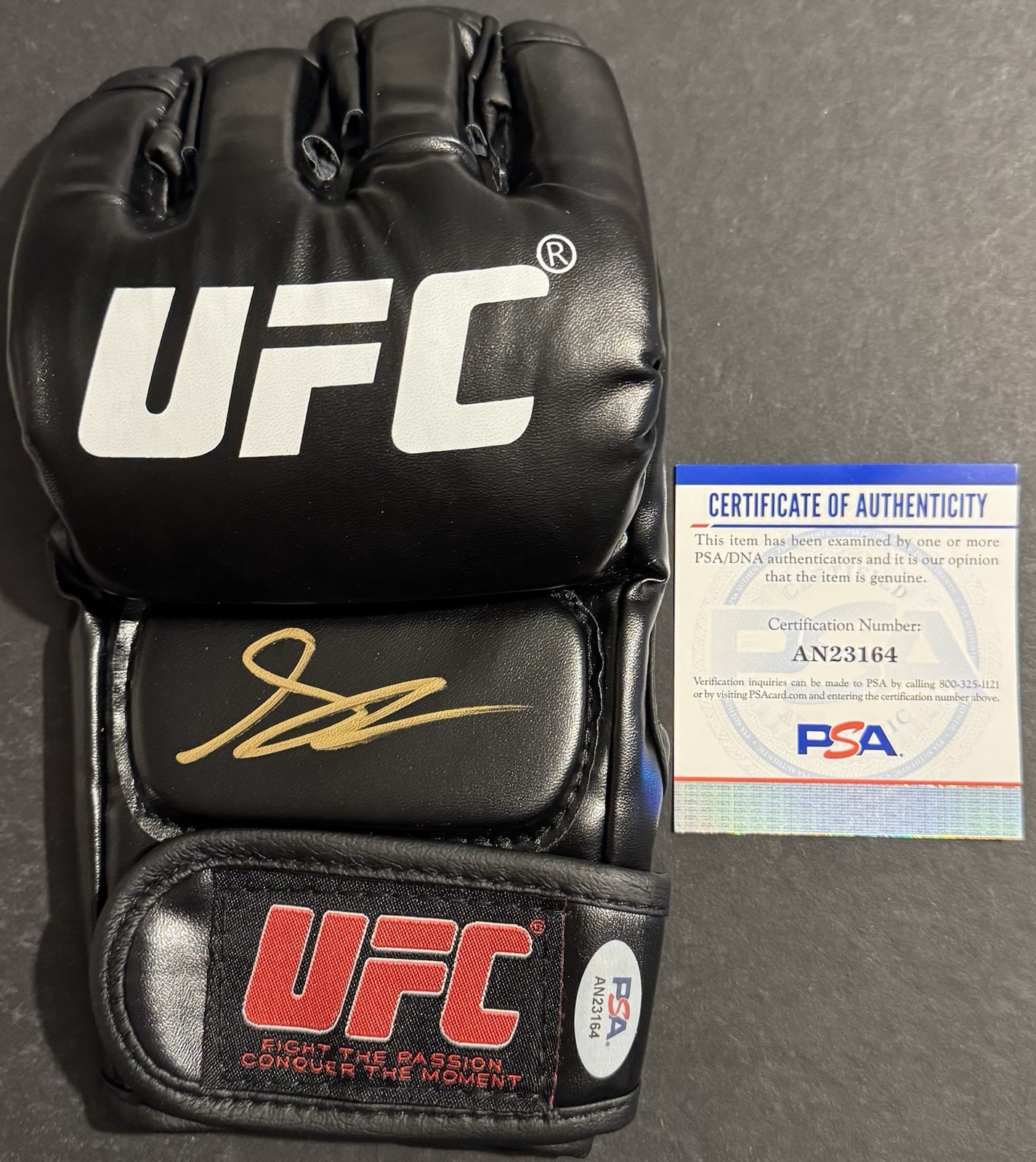 Sean Strickland Signed Autographed UFC Fight Glove PSA/DNA COA America