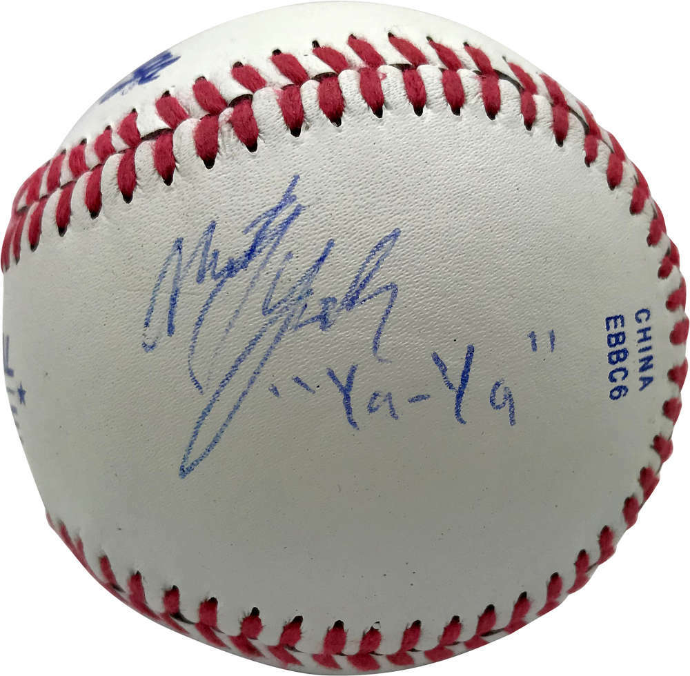 Marty York Vintage Sandlot Era Signed Autographed YA YA Baseball JSA