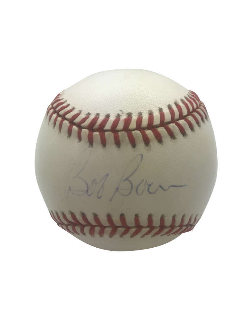 Bob Boone Signed Autographed ONL Baseball Beckett BAS