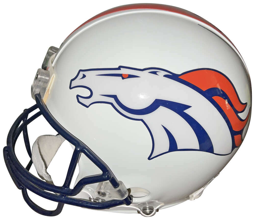 Denver Broncos Riddell Team Issued PROLINE Helmet