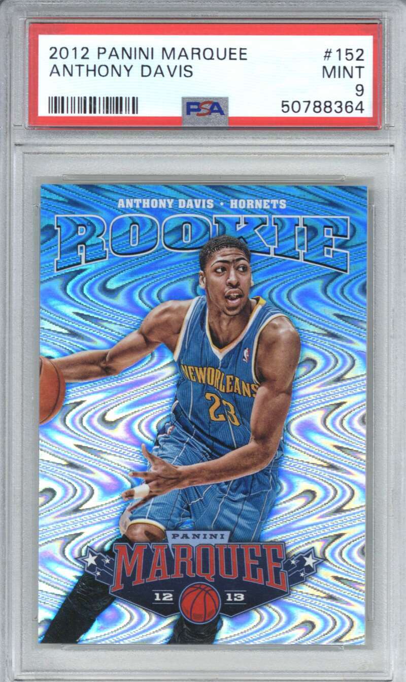 2012 Panini Marquee 152 Anthony Davis PSA 9