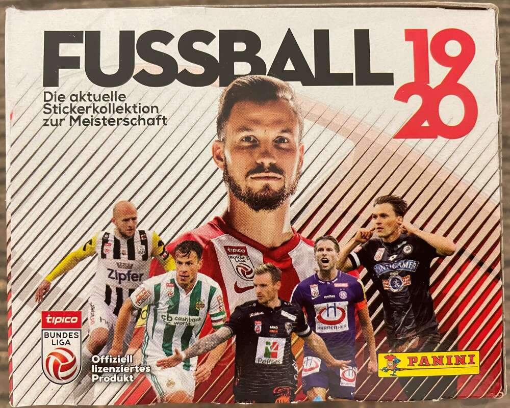2019-20 FUSSBALL Bundesliga Soccer Sticker Box Erling Haaland Rookie