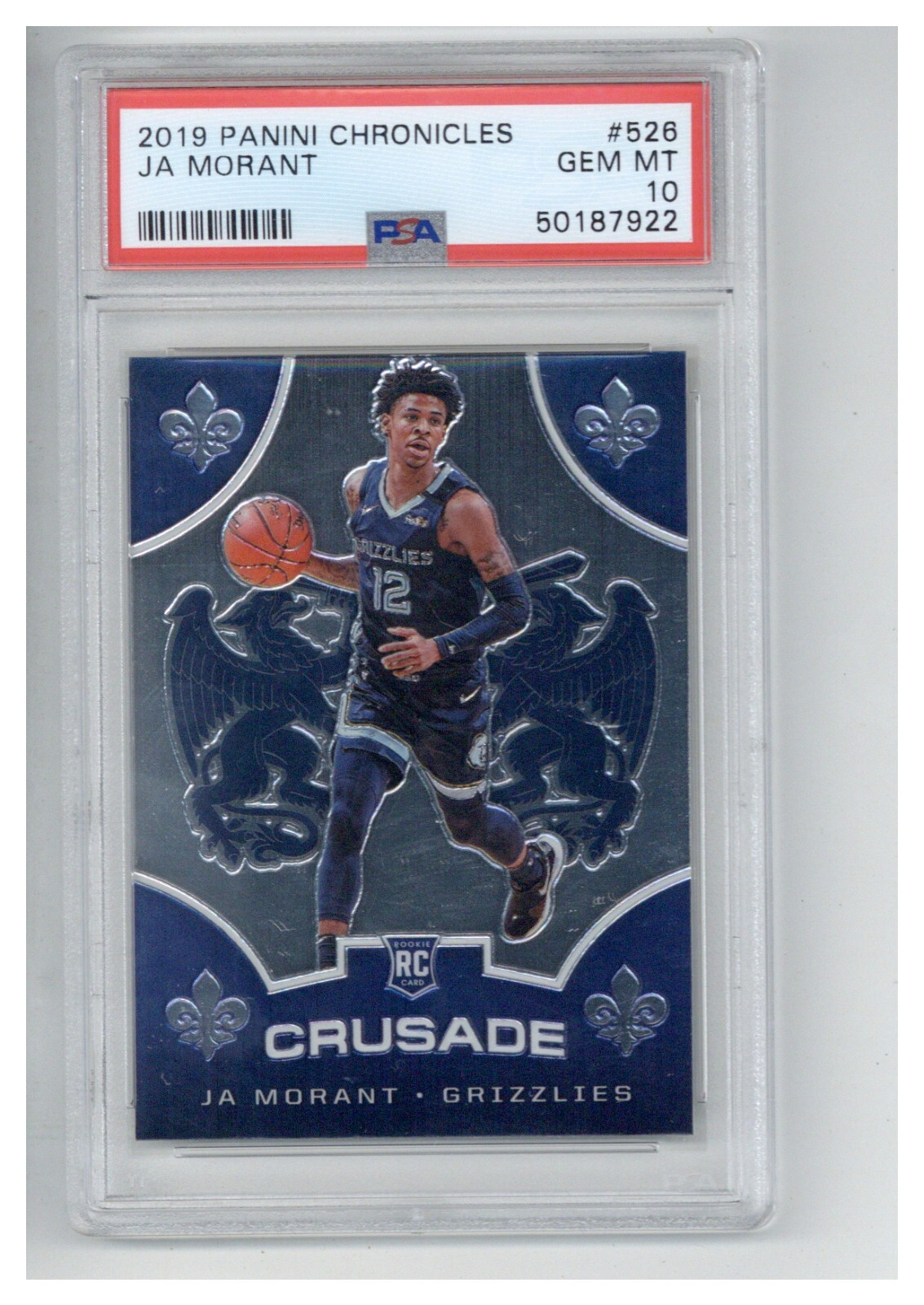 2019 Panini Chronicles 526 Crusade PSA 10