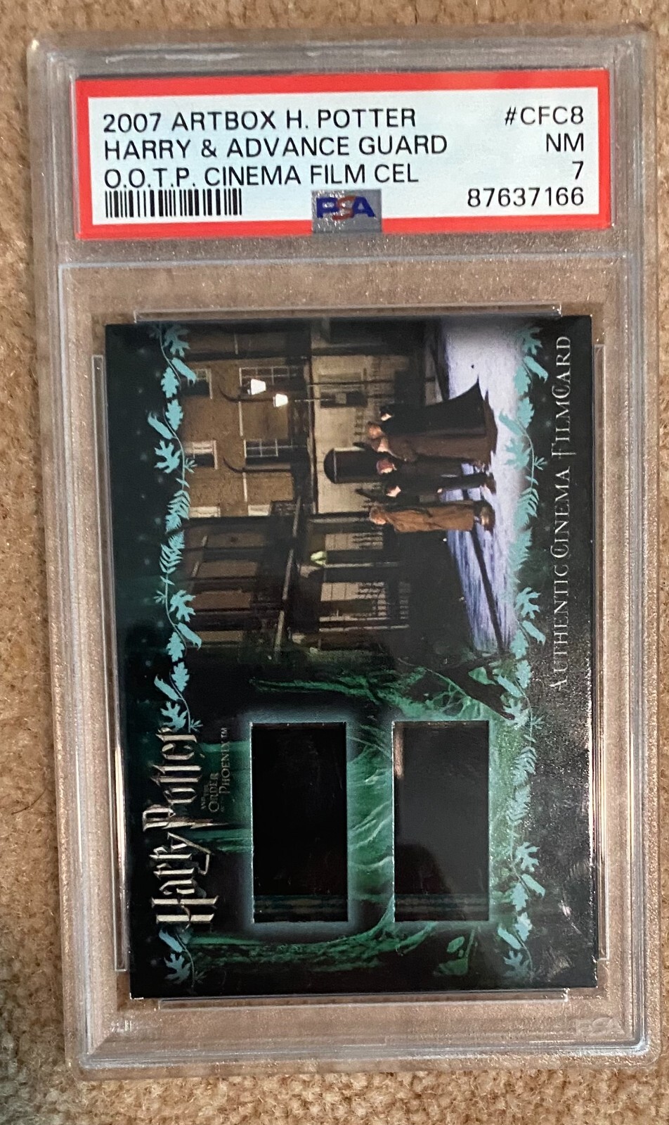 2007 Artbox Harry Potter OOTP Cinema Film Sel Harry & Advance Guard PSA 7