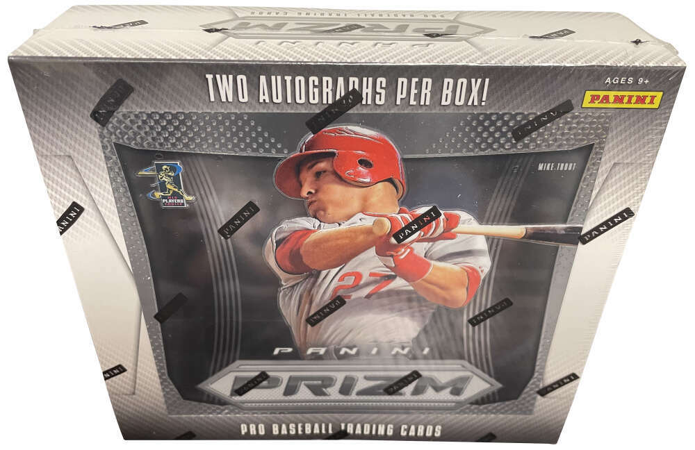 2012 Panini Prizm Baseball 20 Pack Factory Sealed Hobby Box Trout Rookie