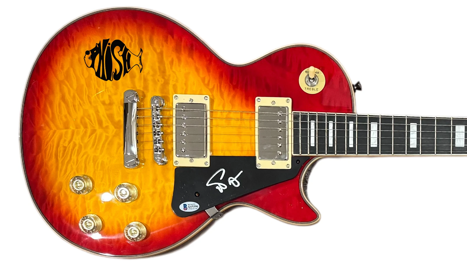 Trey Anastasio Phish Signed Autograph Electric Guitar Band Singer Beckett COA