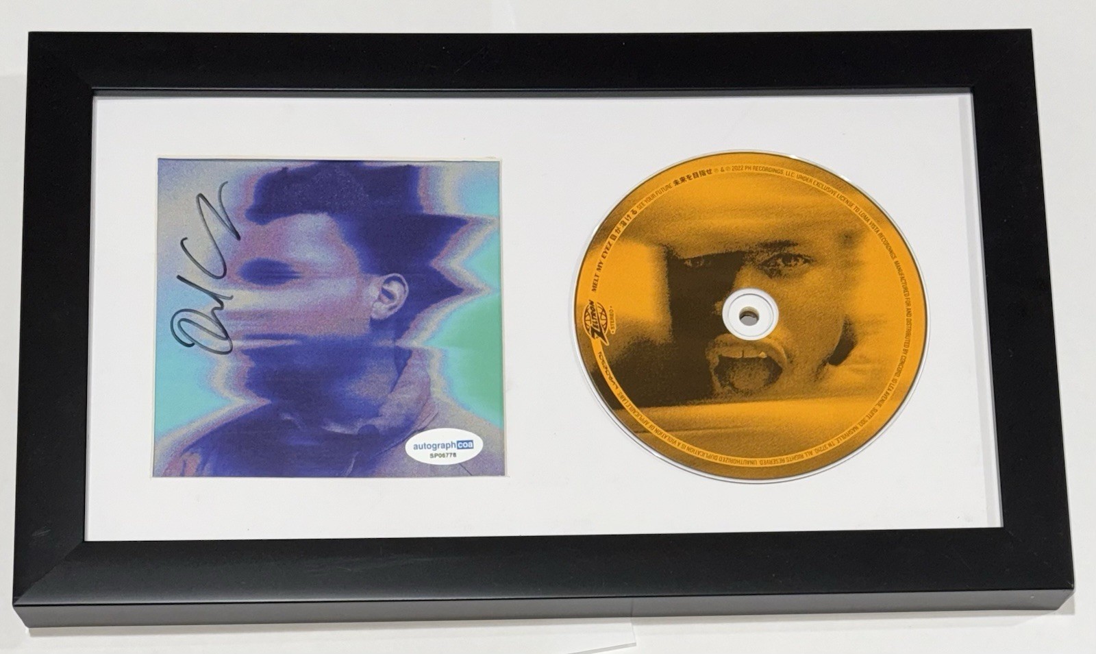 Denzel Curry Signed Autograph Melt My Eyez See Your Future CD Framed ACOA COA