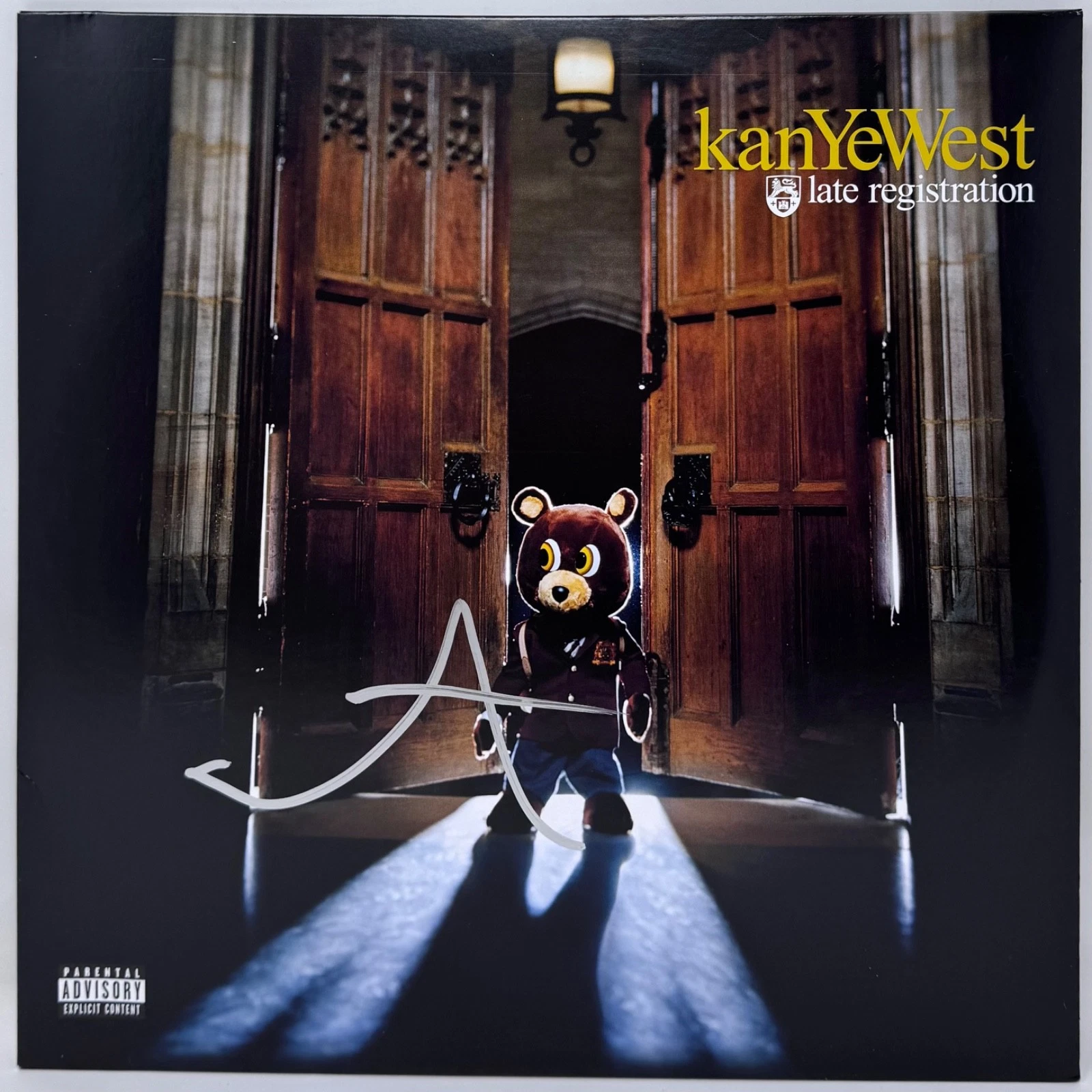 Kanye West Signed Autograph Late Registration Vinyl Record Album Ye Rapper ACOA