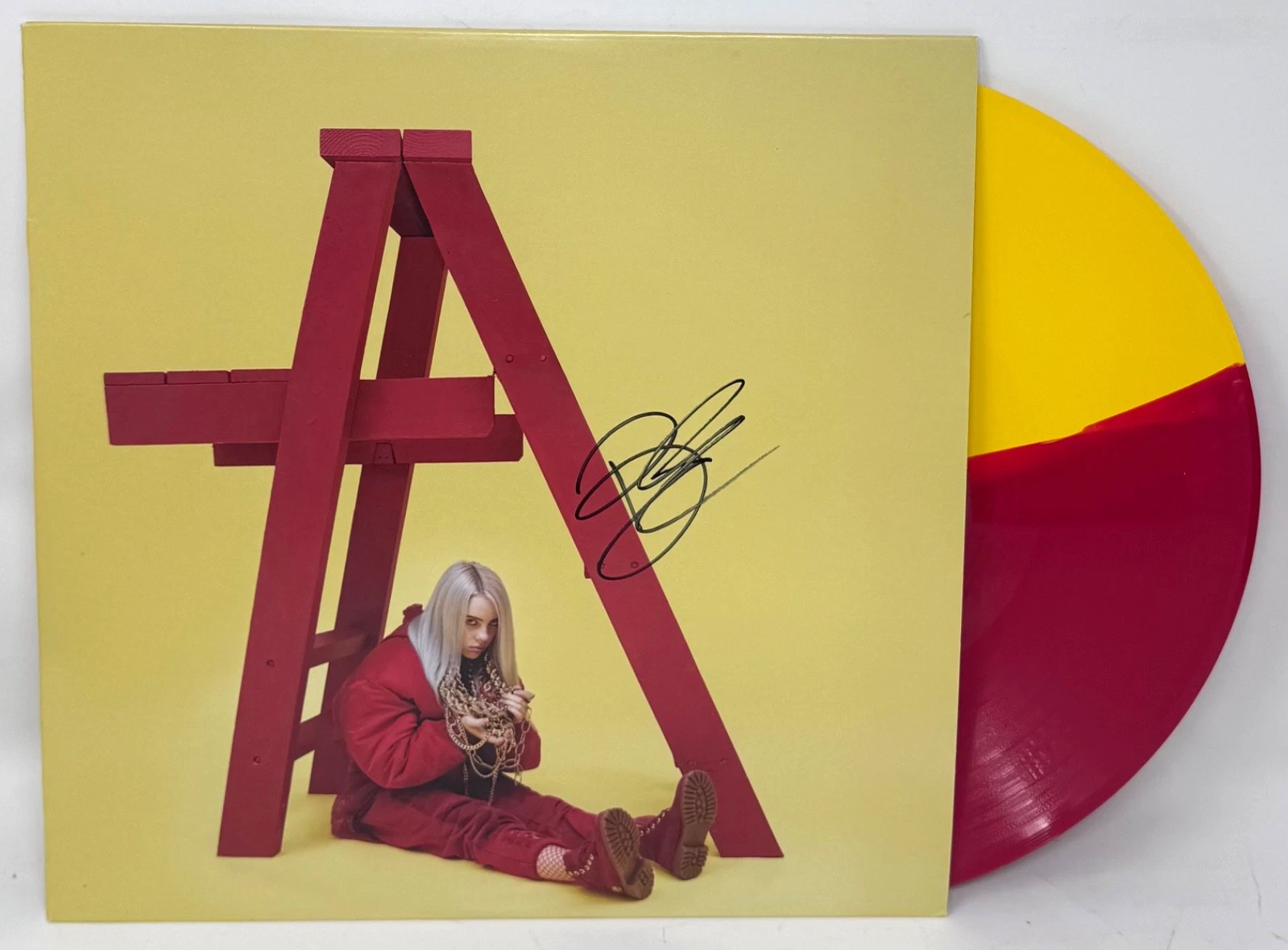 Billie Eilish Signed Don't Smile At Me Vinyl Record Album Autograph ACOA COA