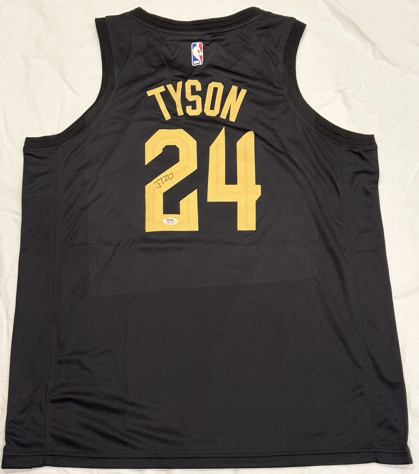 Jaylon Tyson Signed Autographed Cleveland Cavaliers Jersey PSA/DNA