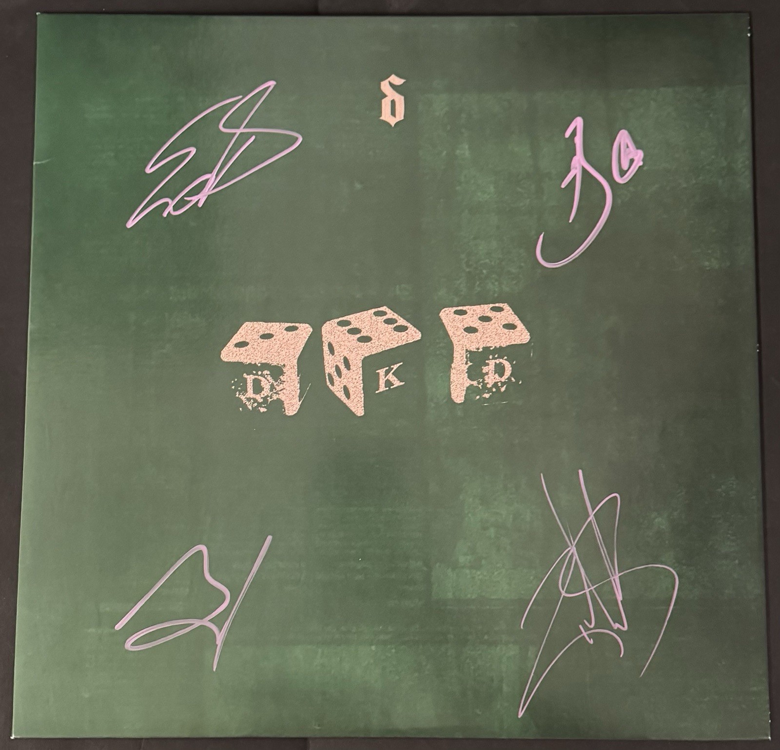 Shinedown Signed Dance Kid Dance Tour Exclusive Pink Vinyl Record Low #/600 2025