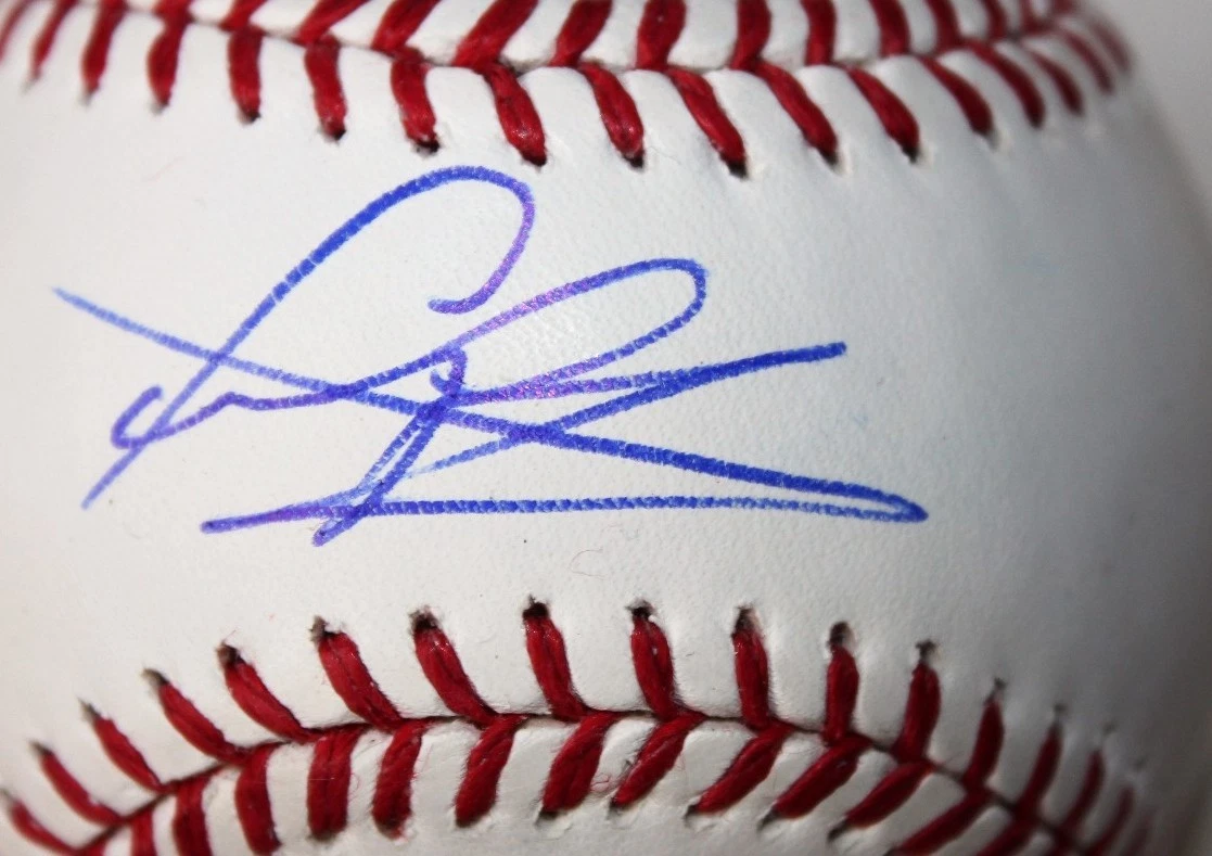 GREGORY POLANCO SIGNED RAWLINGS MLB MAJOR LEAGUE BASEBALL PITTSBURGH PIRATES COA