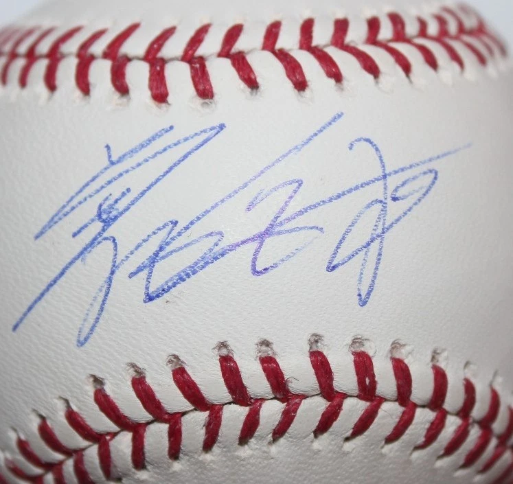 JEN-HO TSENG SIGNED RAWLINGS MLB MAJOR LEAGUE BASEBALL CHICAGO CUBS JEN HO COA