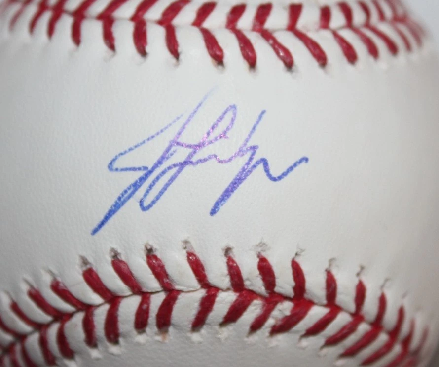 JACOB LINDGREN SIGNED RAWLINGS MLB MAJOR LEAGUE BASEBALL NEW YORK YANKEES COA