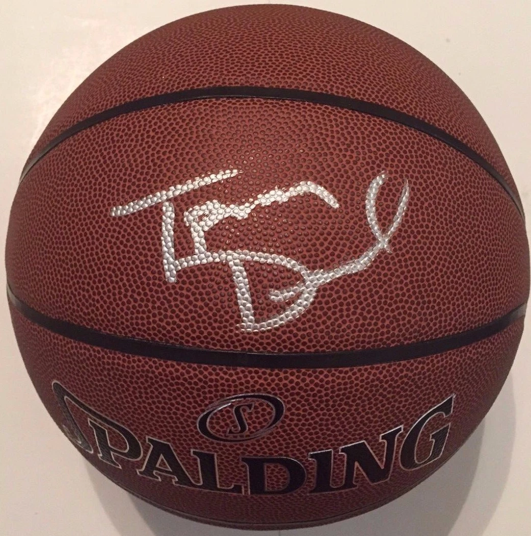 TREVON DUVAL SIGNED SPALDING NBA BASKETBALL FUTURE STAR COA