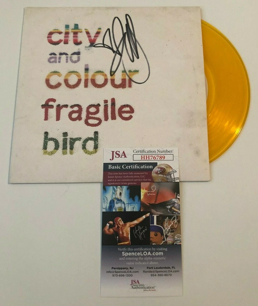 DALLAS GREEN SIGNED CITY AND COLOUR 7