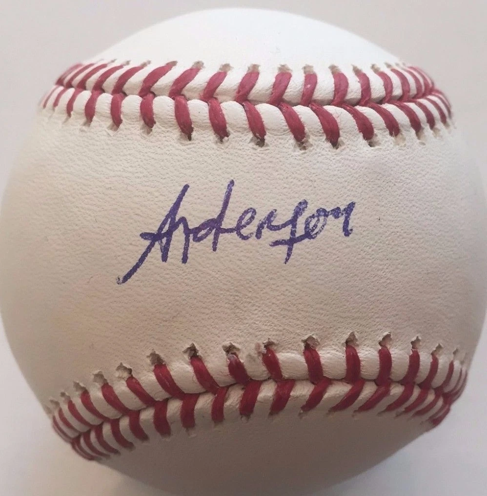 ANDERSON ESPINOZA SIGNED RAWLINGS MLB BASEBALL SAN DIEGO PADRES COA