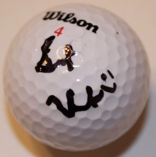 SMYLIE KAUFMAN SIGNED WILSON GOLF BALL GOLFER PGA TOUR COA
