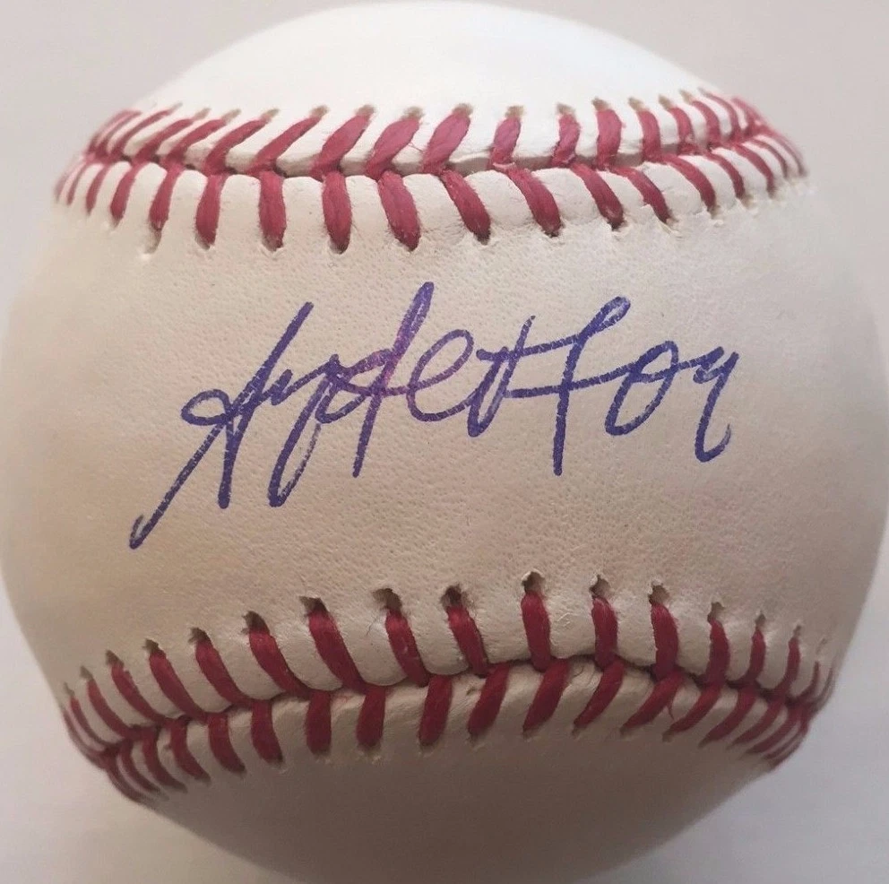 ANDERSON ESPINOZA SIGNED RAWLINGS MLB BASEBALL SAN DIEGO PADRES COA