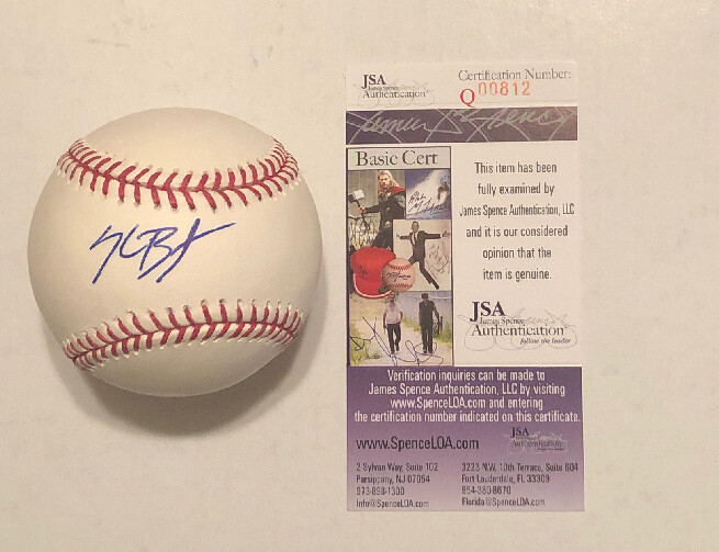 KRIS BRYANT SIGNED RAWLINGS MLB MAJOR LEAGUE BASEBALL CHICAGO CUBS JSA