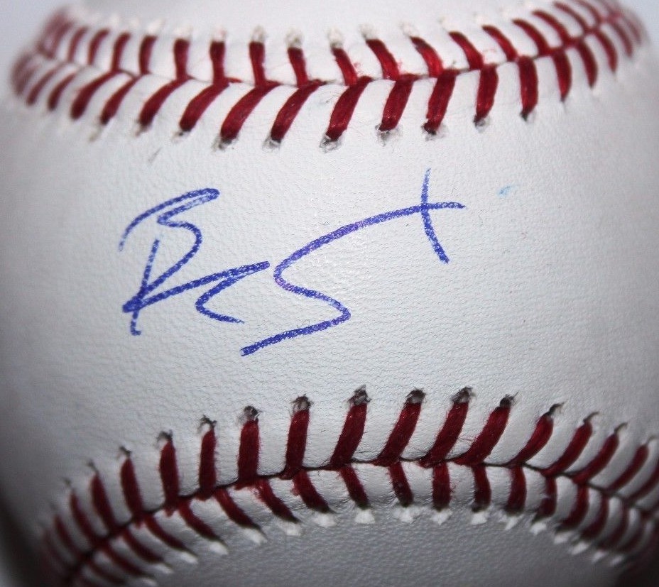 BLAKE SWIHART SIGNED RAWLINGS MLB BASEBALL DIAMONDBACKS RED SOX COA