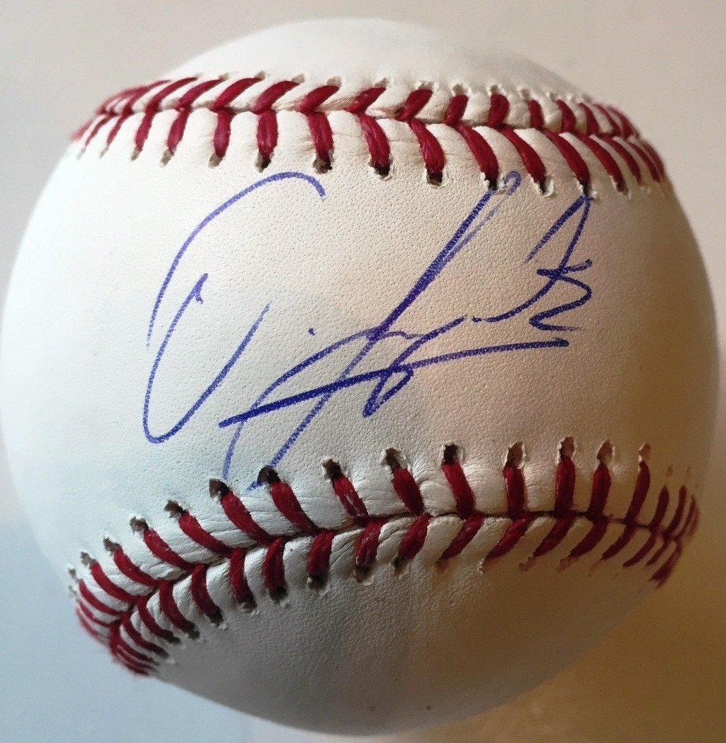 ORLANDO ARCIA SIGNED RAWLINGS MLB MAJOR LEAGUE BASEBALL MILWAUKEE BREWERS COA