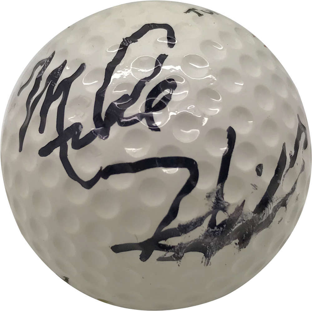 Mike Hill Signed Autographed Golf Ball Beckett BAS