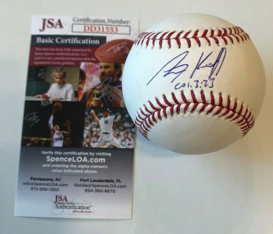 ALEX KIRILLOFF SIGNED RAWLINGS MLB BASEBALL MINNESOTA TWINS JSA COA