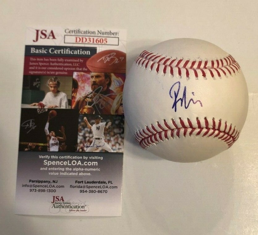 ROYCE LEWIS SIGNED RAWLINGS MLB BASEBALL MINNESOTA TWINS 2017 #1 PICK JSA COA