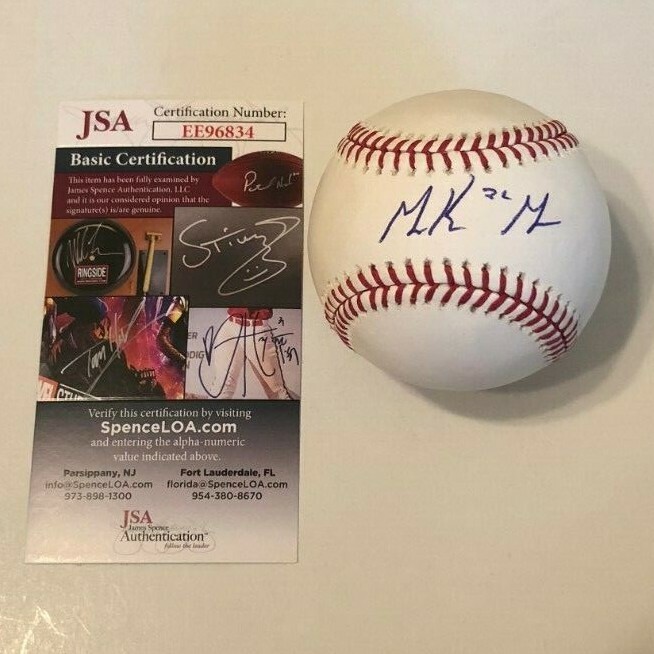MACKENZIE GORE SIGNED RAWLINGS MLB BASEBALL SAN DIEGO PADRES JSA