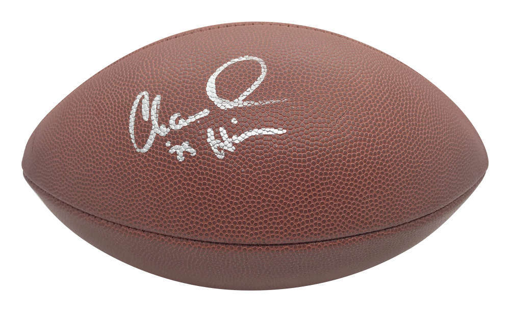 Charles White Signed Autographed Heisman 75 Wilson Football JSA