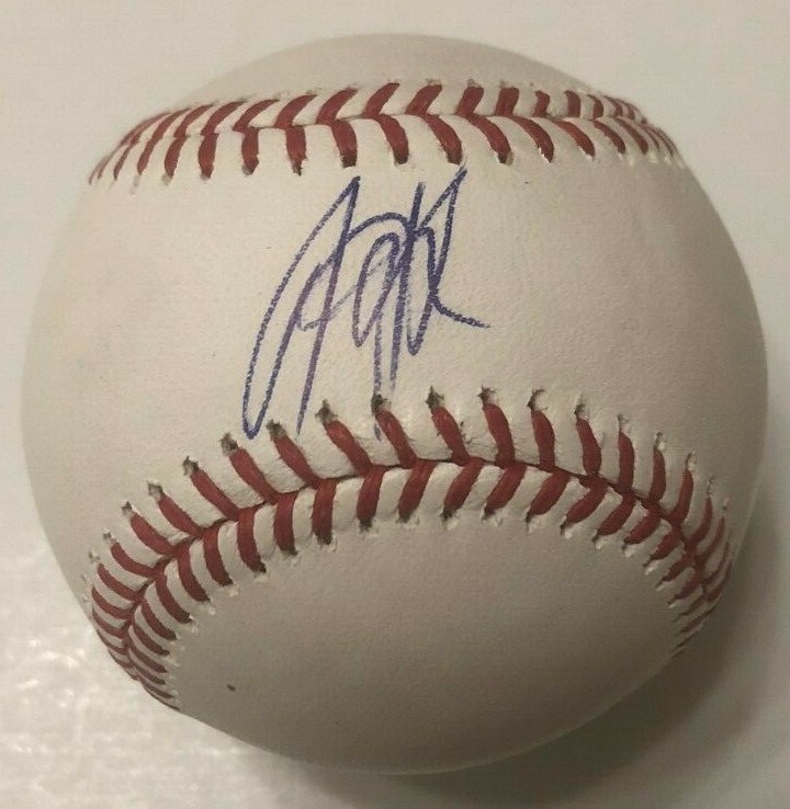 HELIOT RAMOS SIGNED RAWLINGS MLB BASEBALL SAN FRANCISCO GIANTS COA