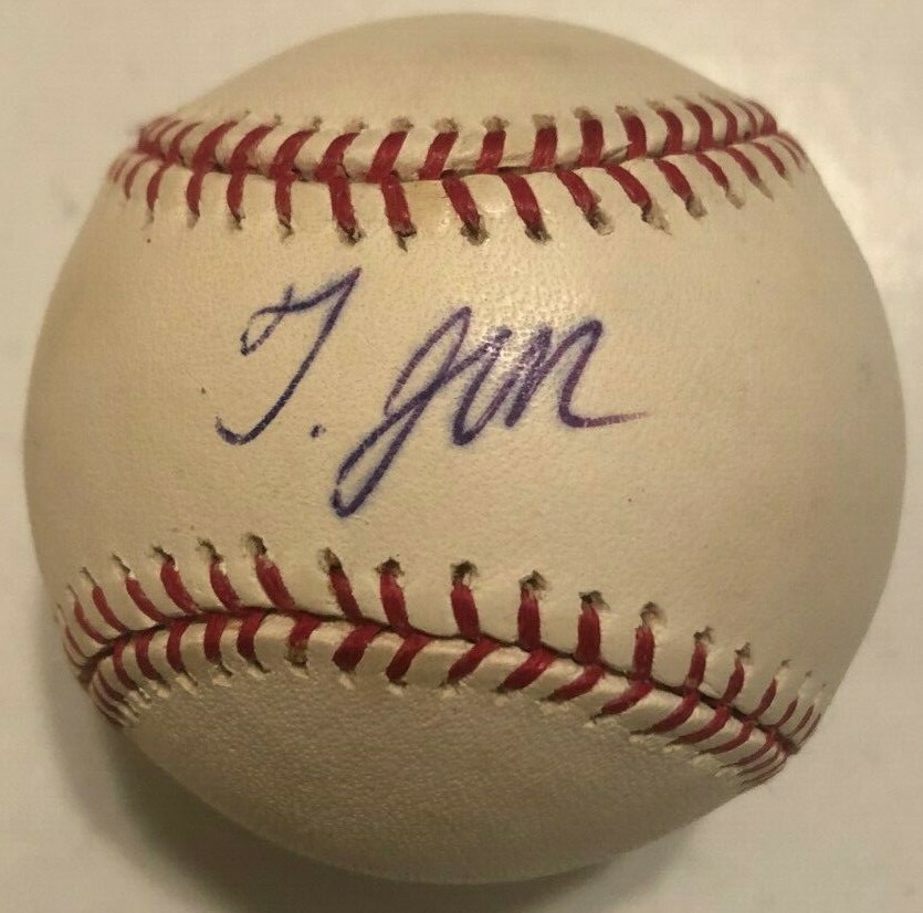 JUNICHI TAZAWA SIGNED RAWLINGS MLB MAJOR LEAGUE BASEBALL BOSTON RED SOX COA
