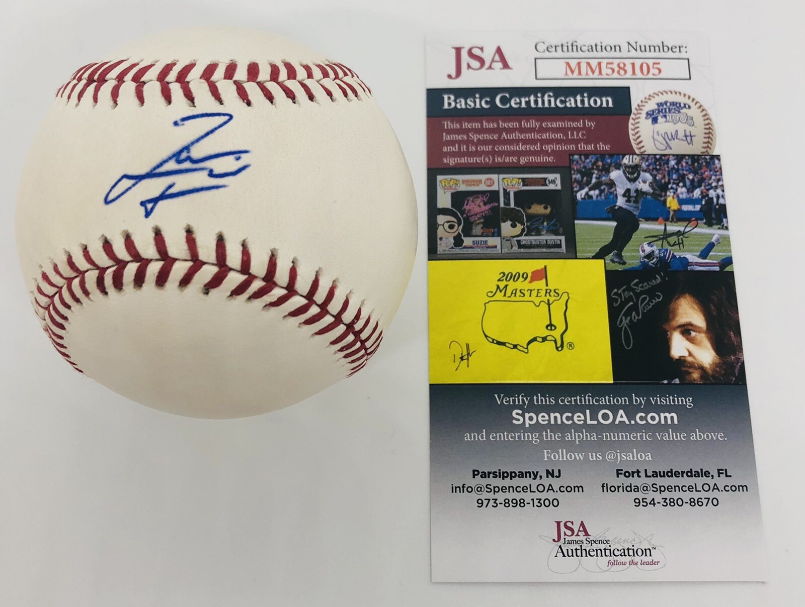 JAMESON TAILLON SIGNED RAWLINGS MLB BASEBALL NEW YORK YANKEES PIRATES JSA COA