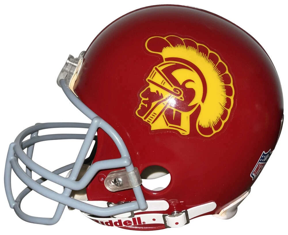 USC TROJANS & PRO FOOTBALL HALL OF FAME RIDDELL RAIDERS MEMBER PROLINE HELMET COLLECTIBLE MEMORABILIA