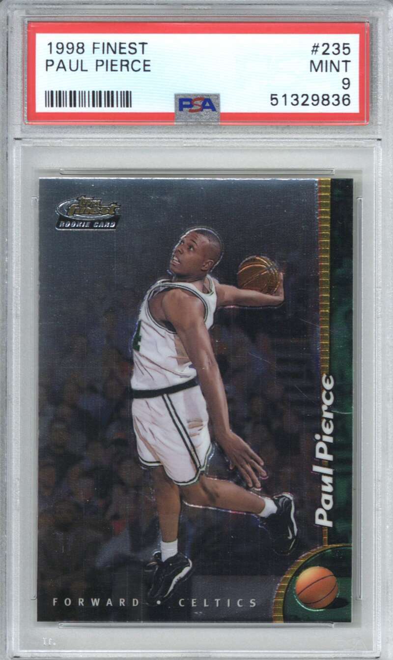 1998 Finest 235 Paul Pierce PSA 9