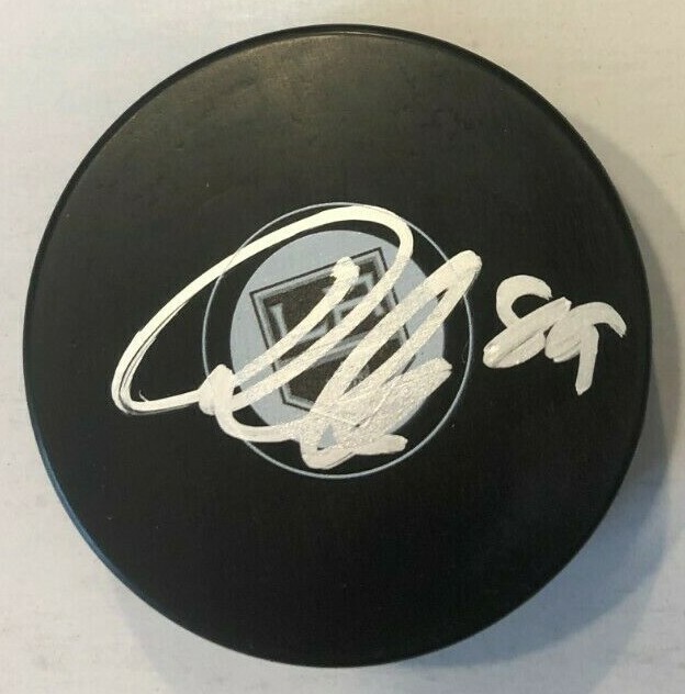 RASMUS KUPARI SIGNED LOS ANGELES KINGS HOCKEY PUCK W/ CASE COA